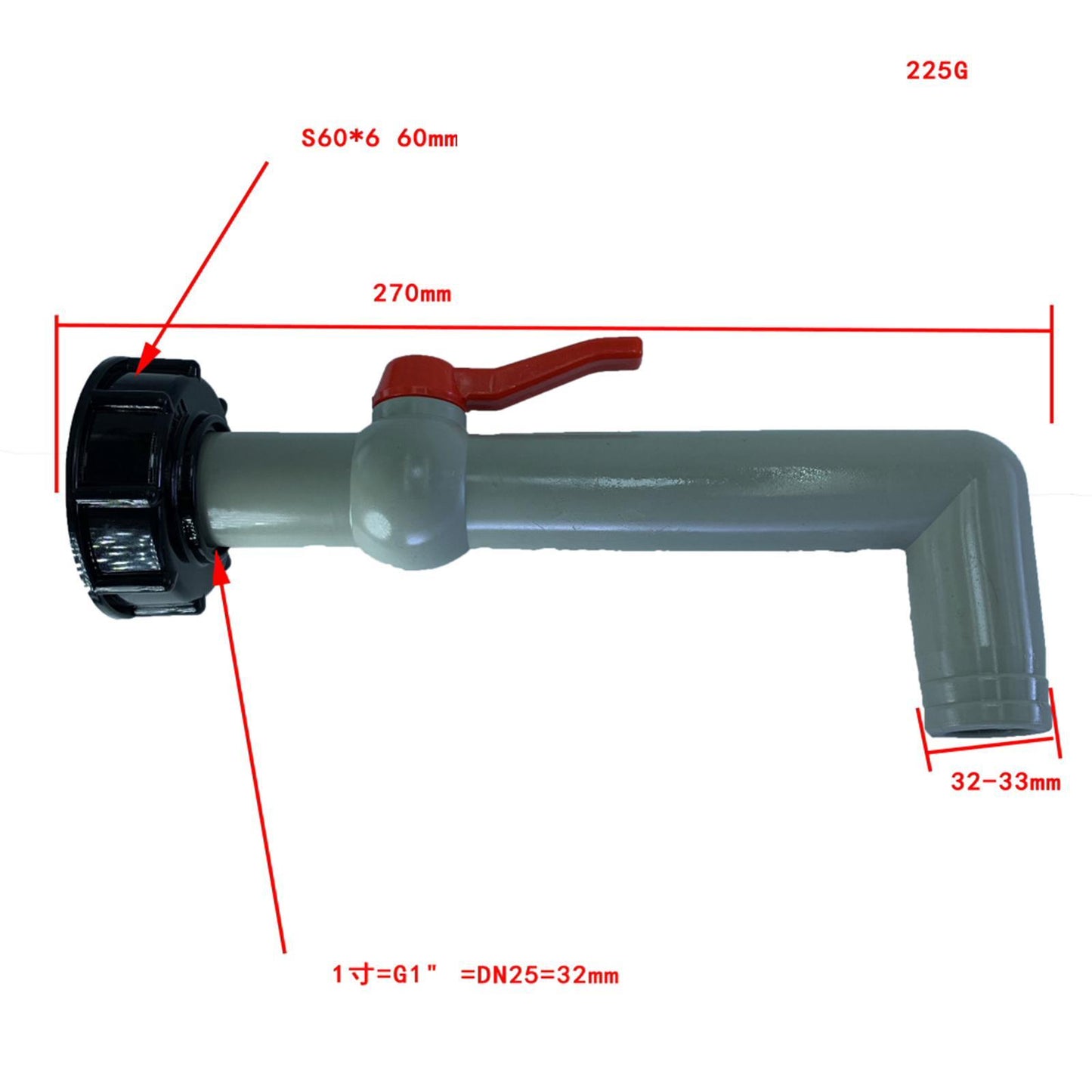 1pc Water Trough Adapter Replacement Watering Equipment Accessories G
