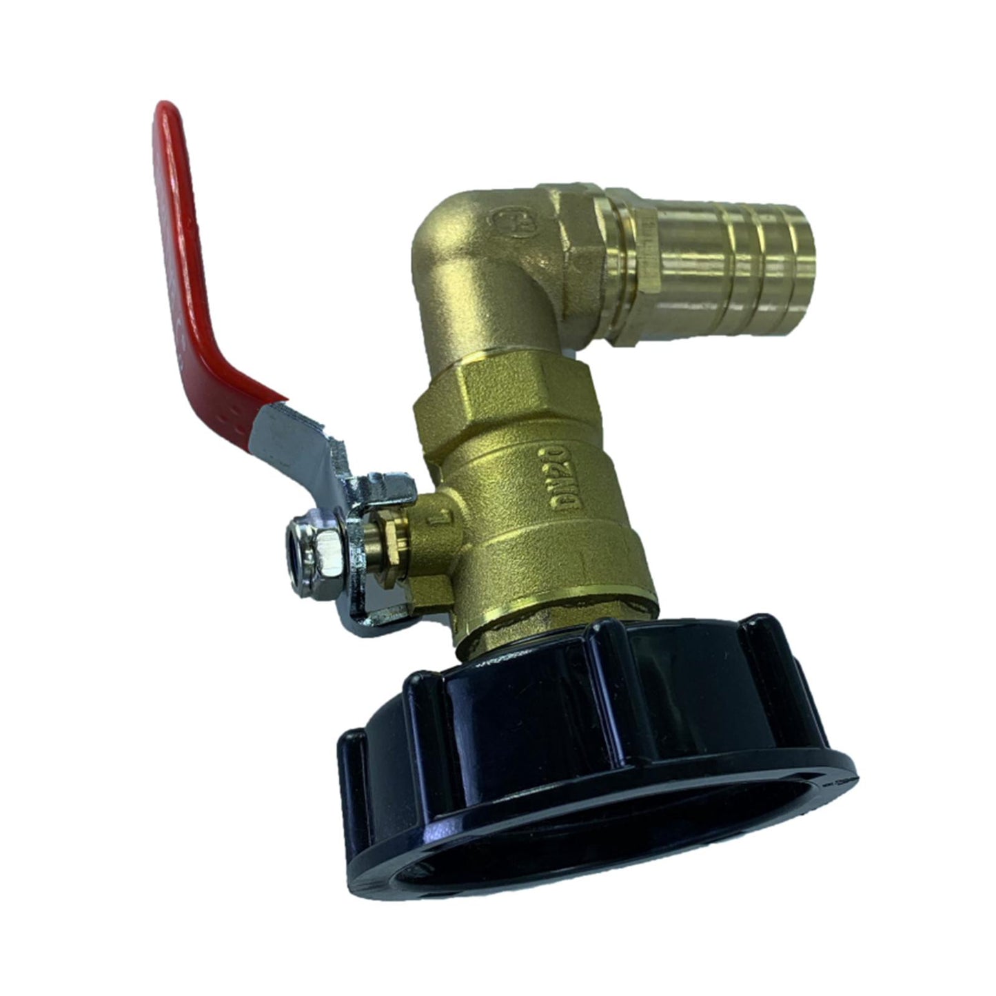 Durable IBC Tote Adapter Garden Tap Ball Valve Joint Faucet Accessories 25mm 90 Degree