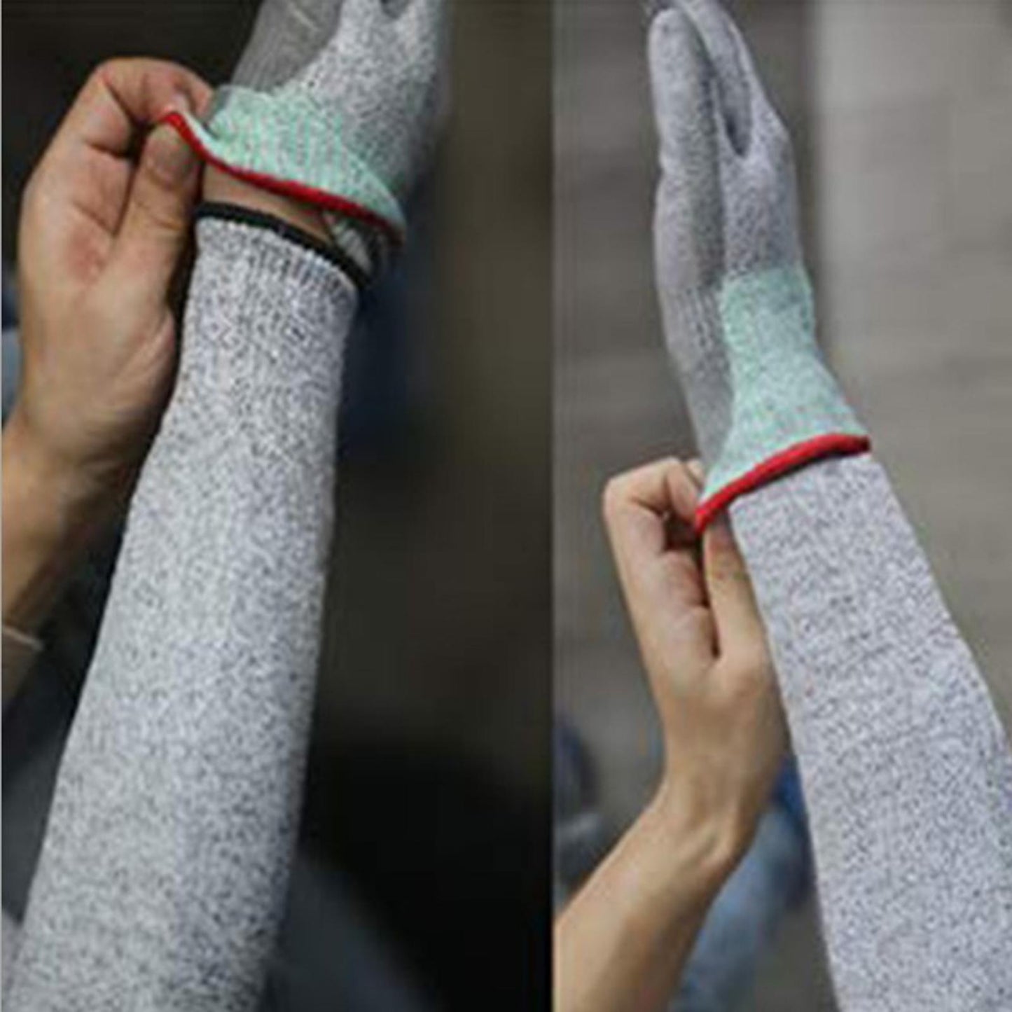 Cut-resistant Armband Anti-cut Sleeves Arm Guard Protection Breathable 30cm