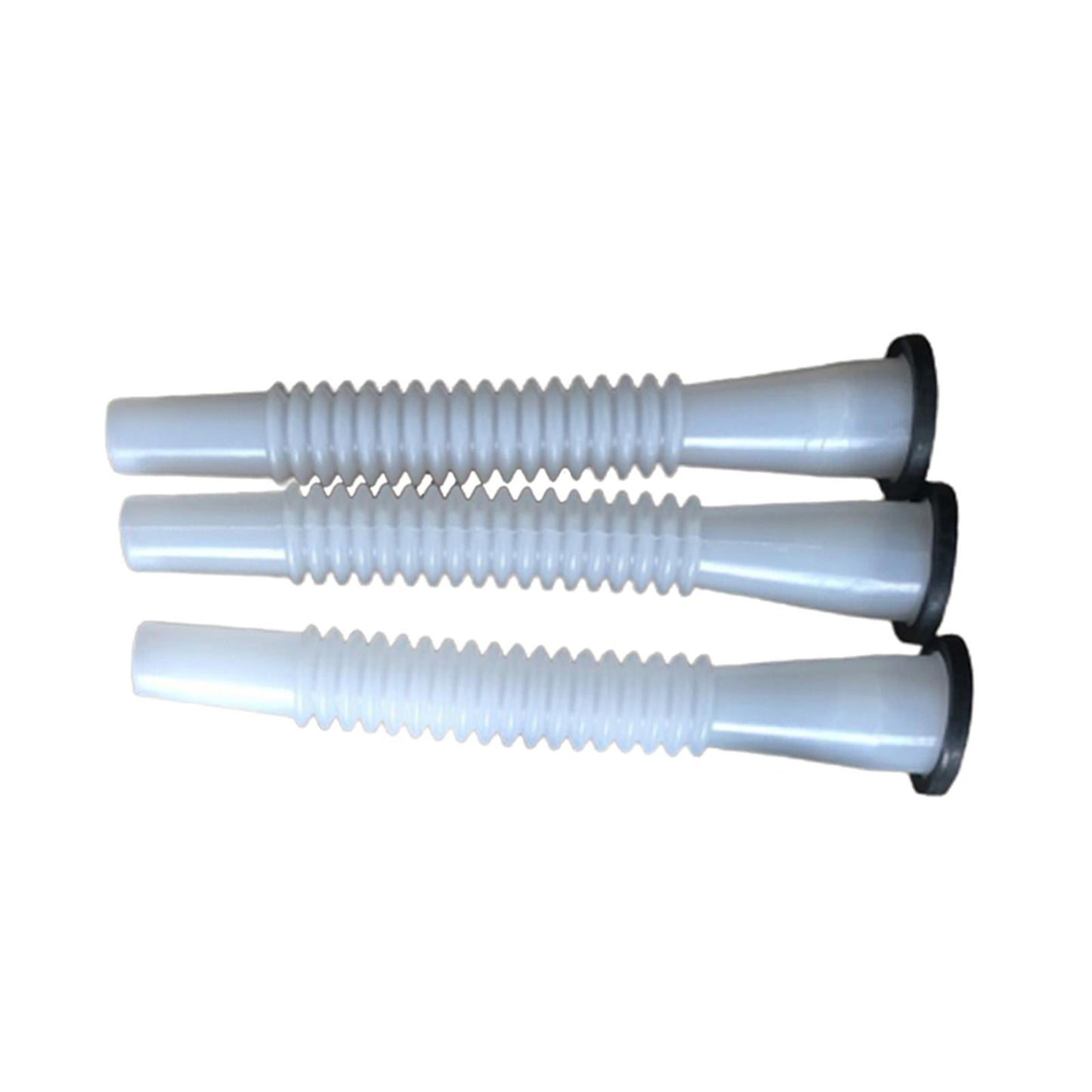 3 Sets Gas Can Spout with Vent Plugs Easy Pour for Water Jugs Fuel Container