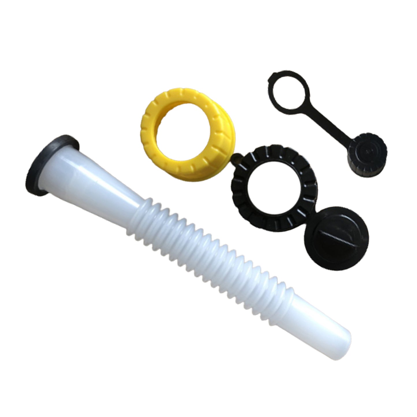 Flexible Gas Can Spout w/ Vent Plug for Water Jugs Universal Style Cans