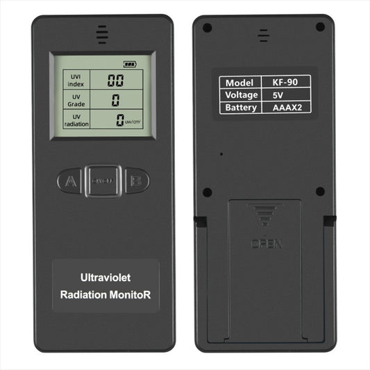 Portable Digital Ultraviolet Radiation Detector LCD Display