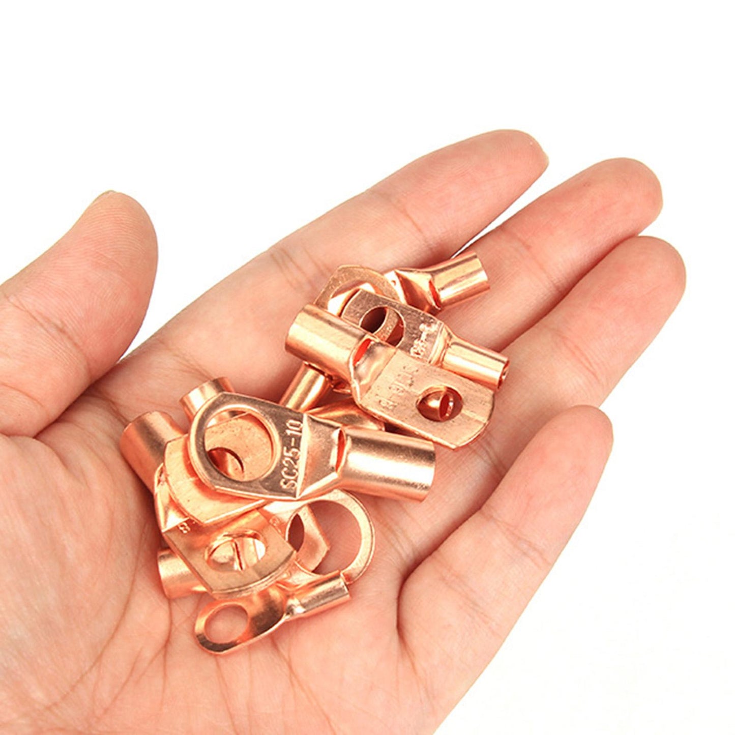 170x Battery Cable Ends Battery Wire Lugs Terminal Connectors AWG8 AWG10