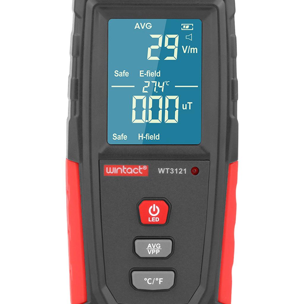 Electromagnetic EMF Meter Radiation Tester Electric Magnetic Field Tester