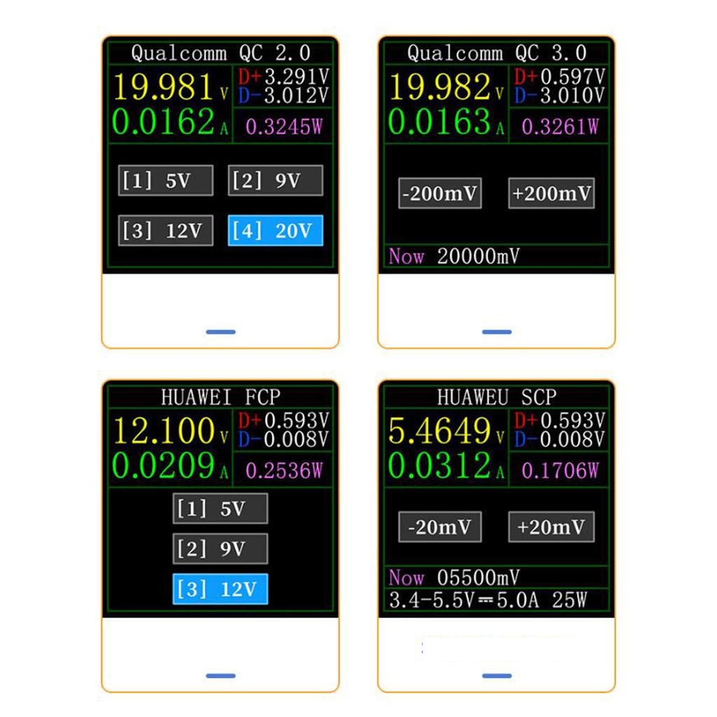 Digital Tester Meter Voltmeter Ammeter Multimeter Voltage Bluetooth