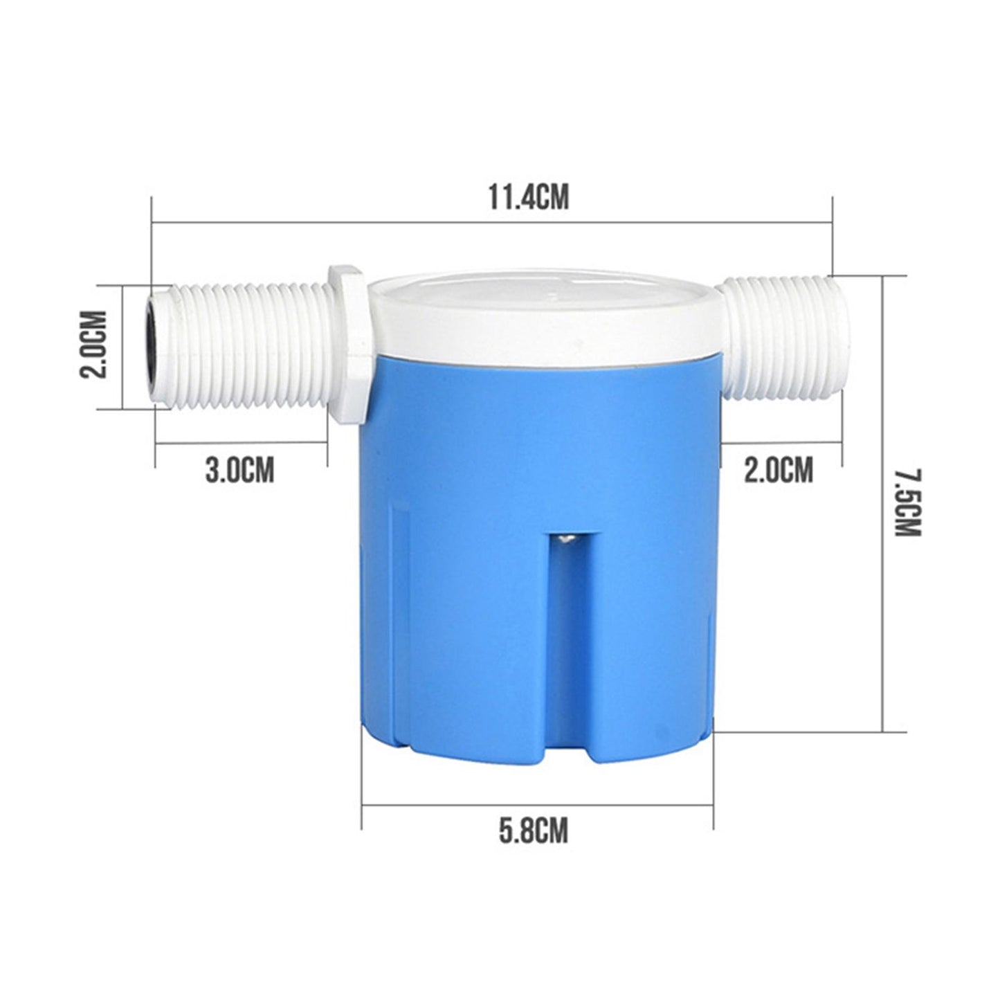 1/2 Inch Side Inlet Water Float Valve Automatic Water Level Control Valve