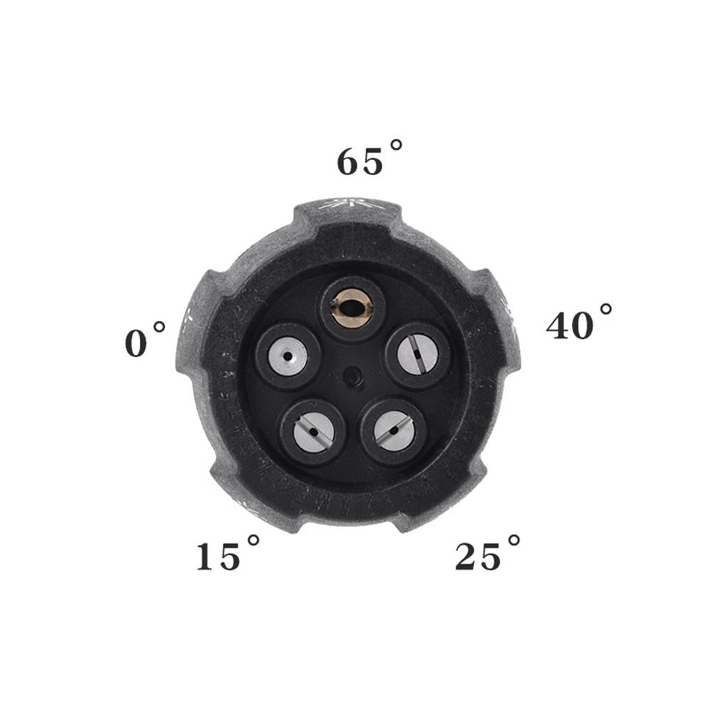 Turbo Nozzle Pressure Washer Adjustable Pressure Rotating Spray Tip 1/4 Inch