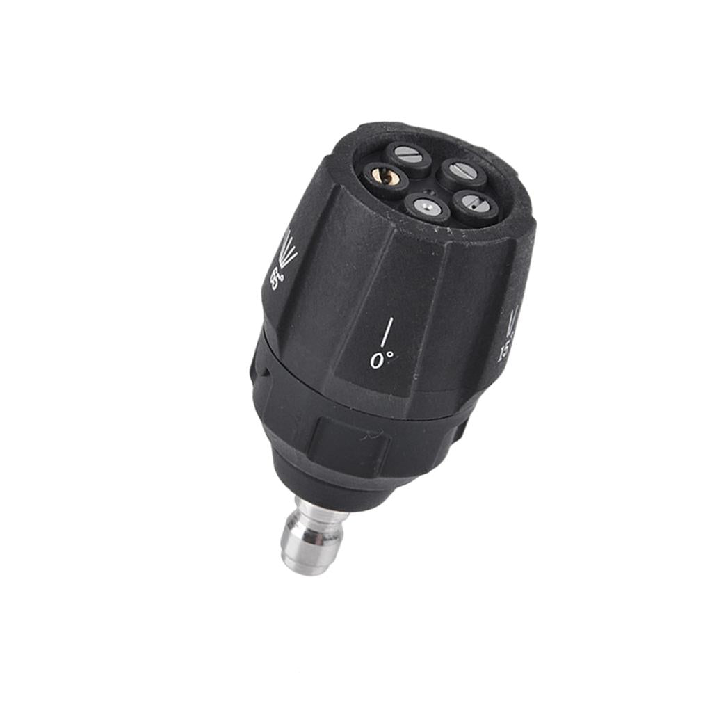 Turbo Nozzle Pressure Washer Adjustable Pressure Rotating Spray Tip 1/4 Inch