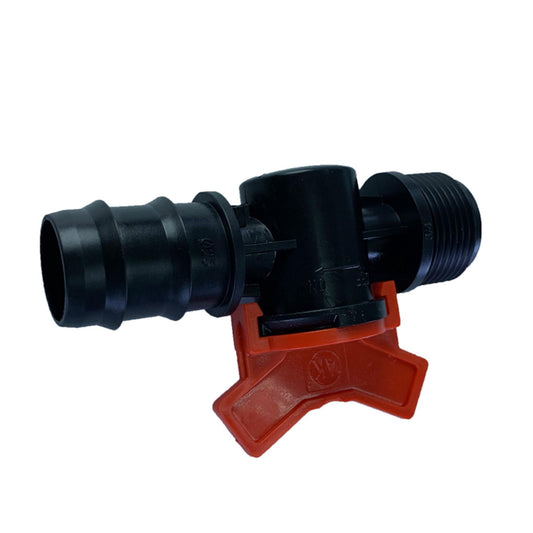 Garden IBC Tank Adapter 25.5mm 3/4 Coarse Thread Tape Connector Fitting