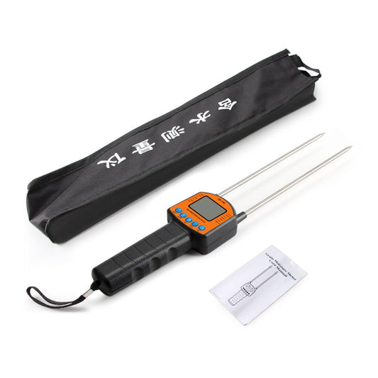 Handheld Portable Digital Grain Moisture Meter for Rice Bean Easy to Read