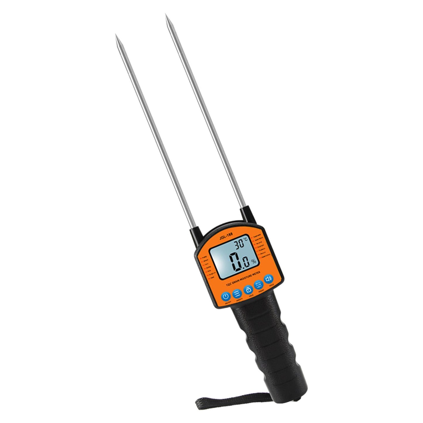 Handheld Portable Digital Grain Moisture Meter for Rice Bean Easy to Read