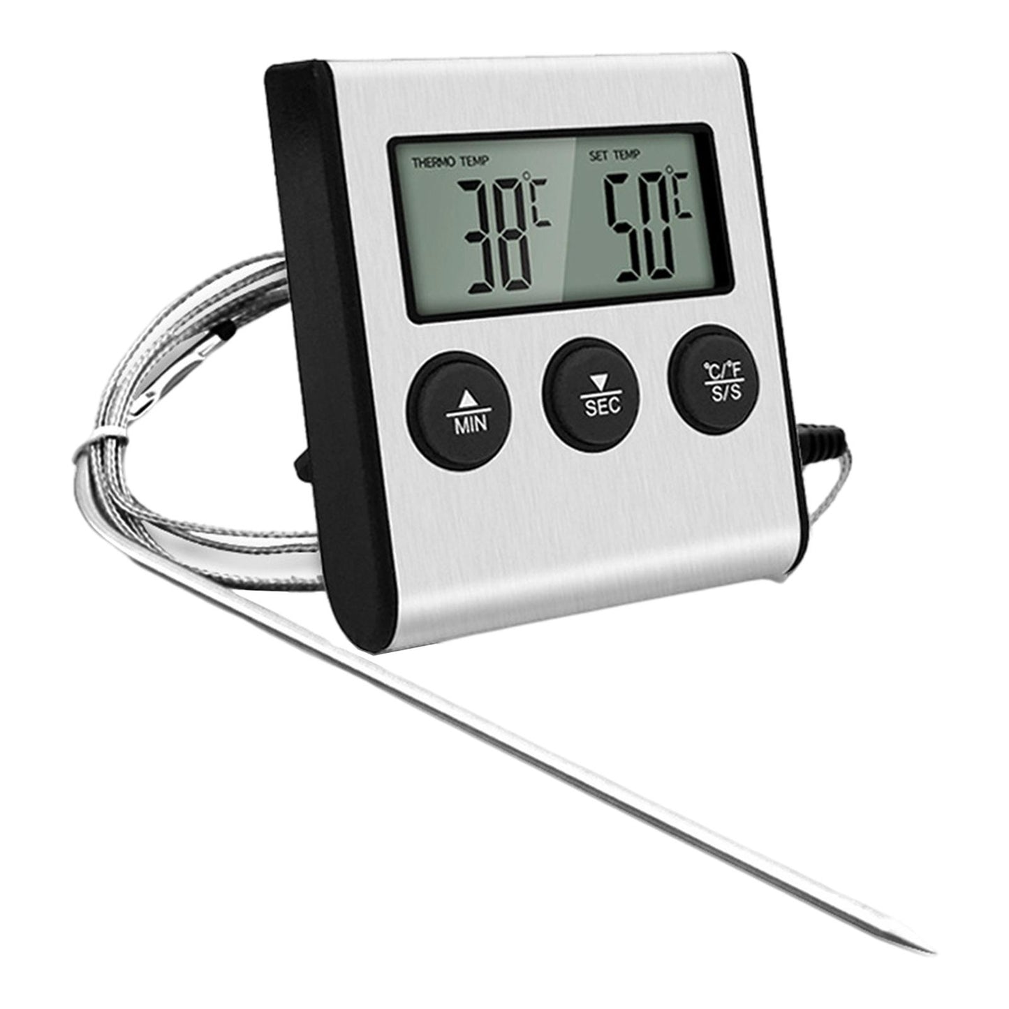 Protable Instant Read Meat Thermometer Electronic Kitchen Food Thermometer