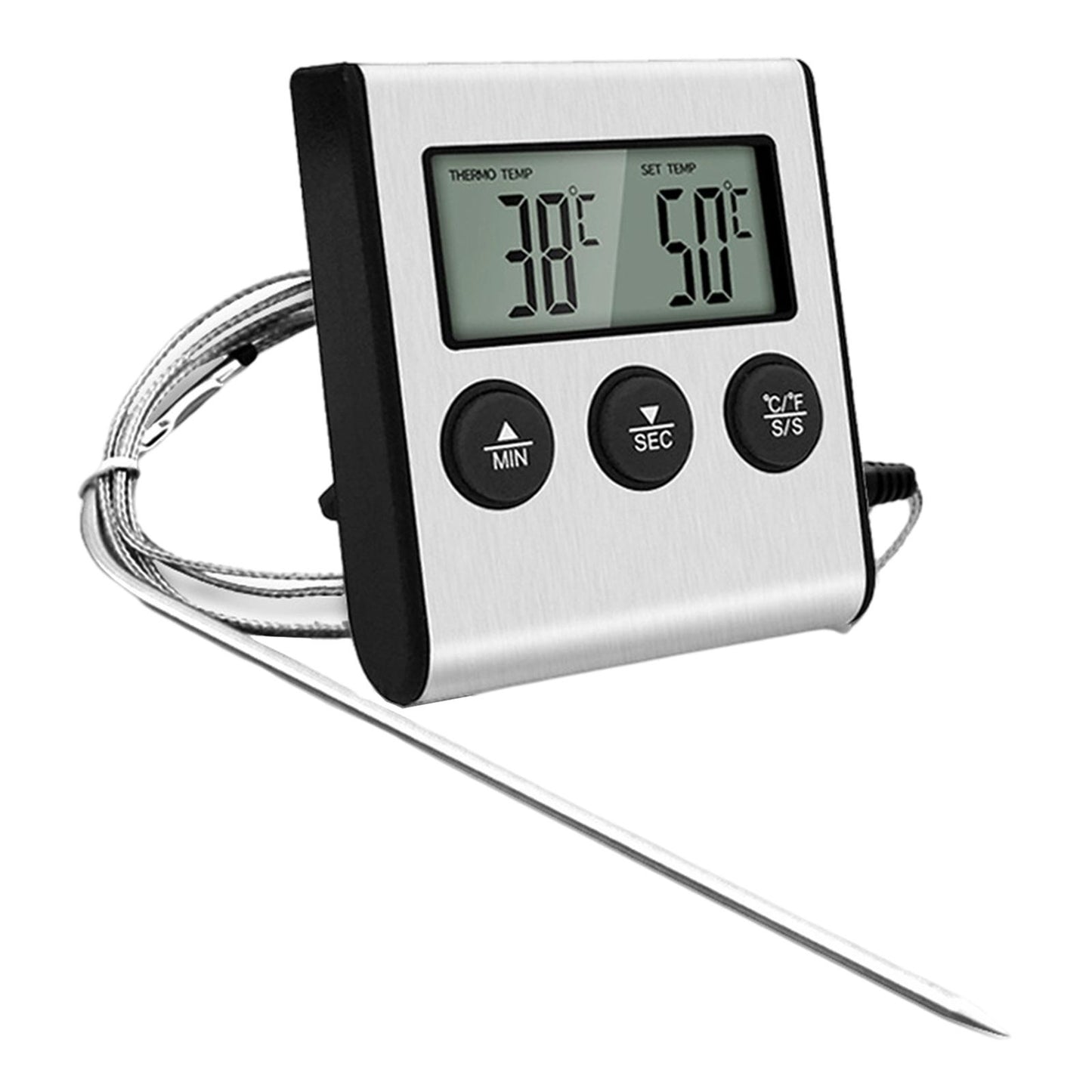 Protable Instant Read Meat Thermometer Electronic Kitchen Food Thermometer