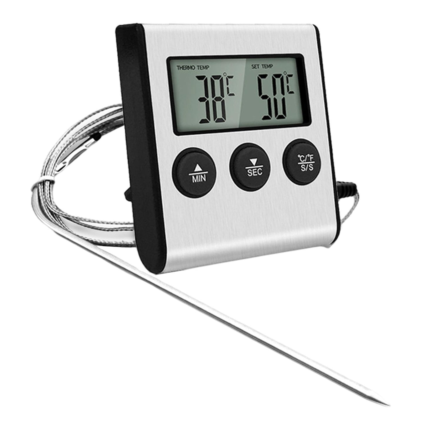 Protable Instant Read Meat Thermometer Electronic Kitchen Food Thermometer