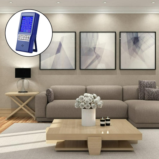 4in1 Handheld Air Quality Monitor Portable TVOC HCHO CO2 AQI Dust Meter
