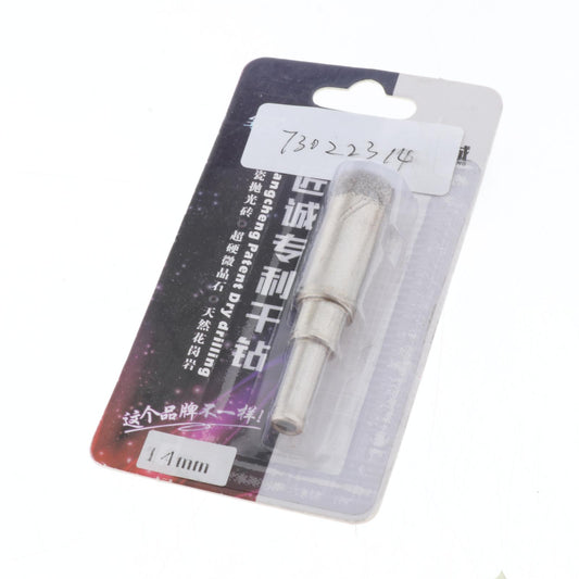 Dry Diamond Drill Bit Coated Core Drill Bit for Granite Marble Masonry Glass 14mm