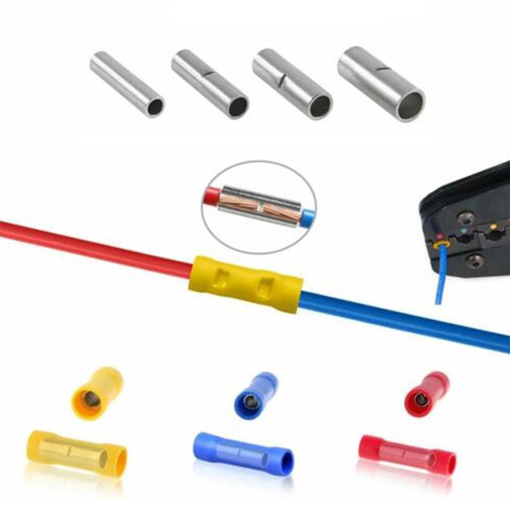 280 Piece Non Insulated Electrical Wire Terminals Crimp Connectors Kit
