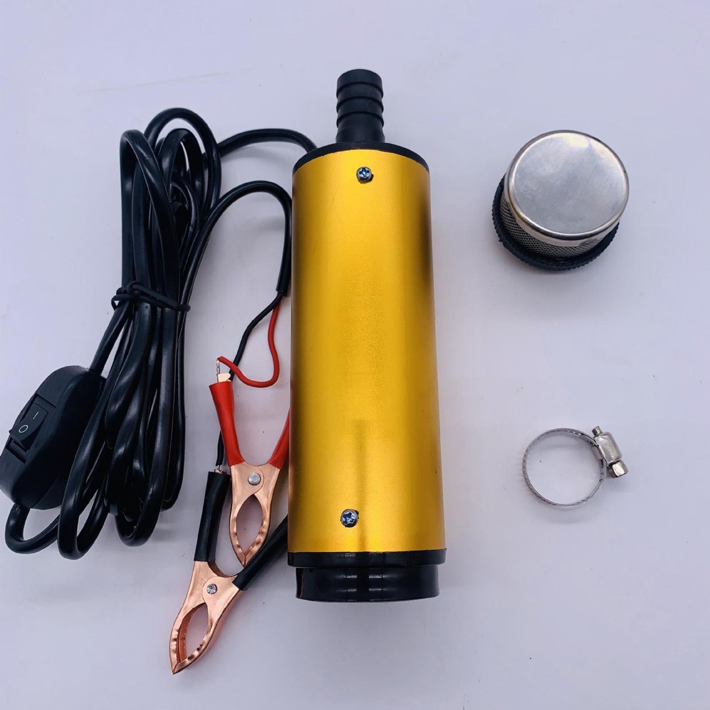 Submersible Pump Water Oil Fuel Transfer Pump for Car Oil Liquid Fuel 12V 51mm