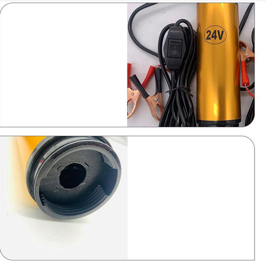 Submersible Pump Water Oil Fuel Transfer Pump for Car Oil Liquid Fuel 12V 38mm