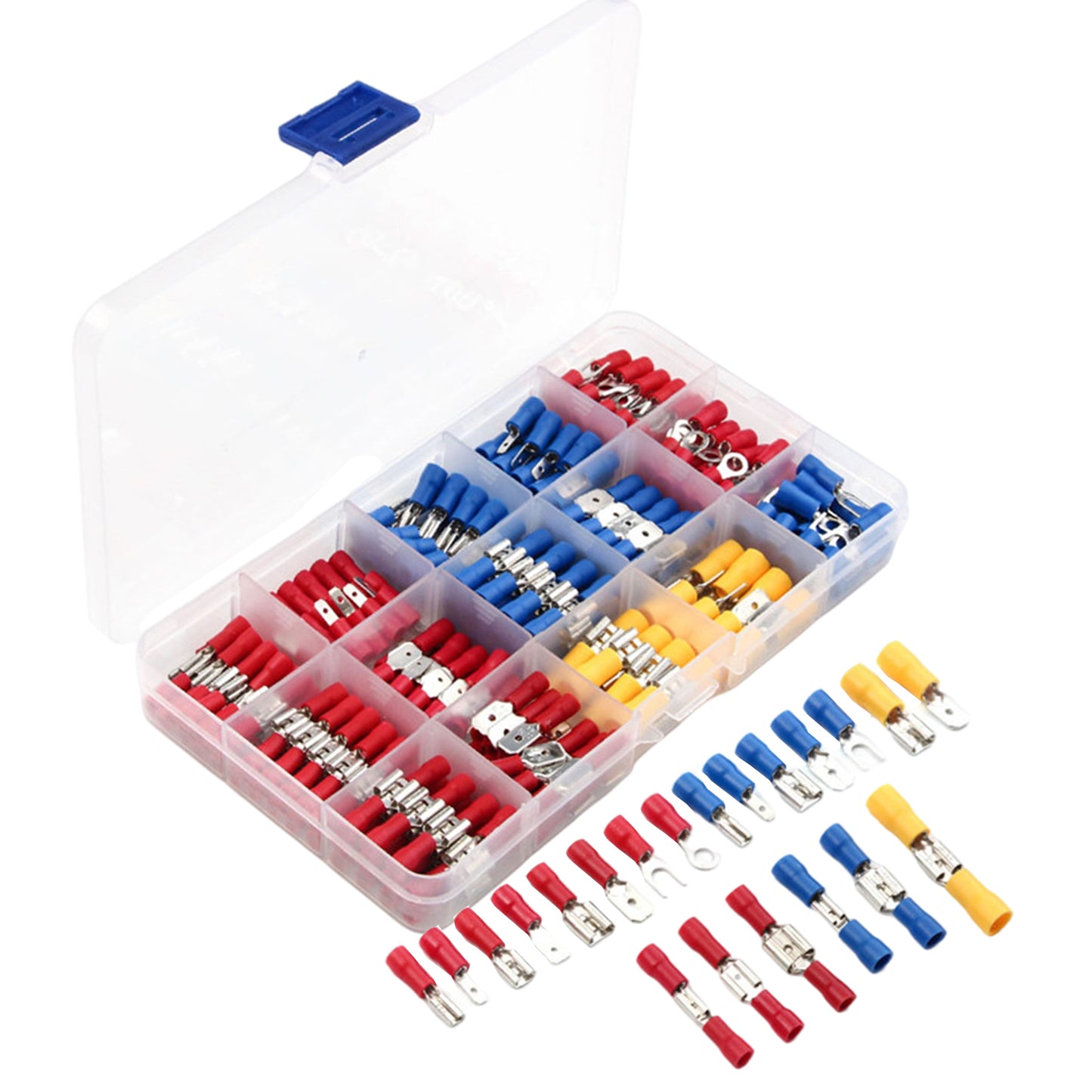 280 Pieces Insulated Electrical Wire Terminal Crimp Connectors Butt Kit