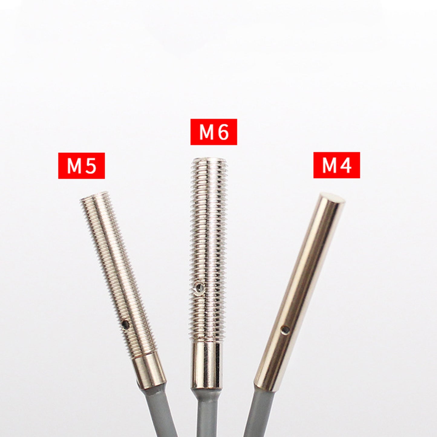 Proximity Sensor 24V DC Detection Approach 3-wire Inductive Proximity Switch M6 NPN