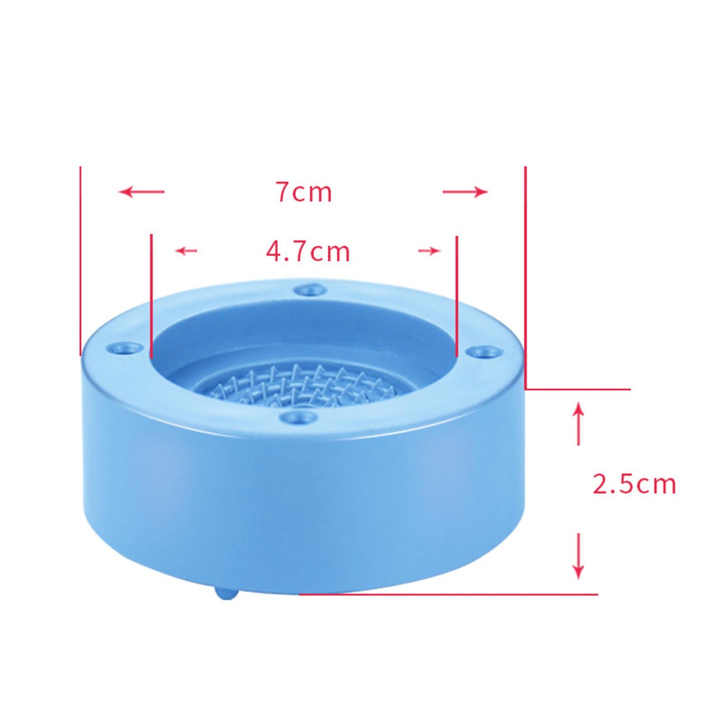 Anti Vibration Pads Lifting Foot Base for Home Kitchen Washroom Accessory Blue B
