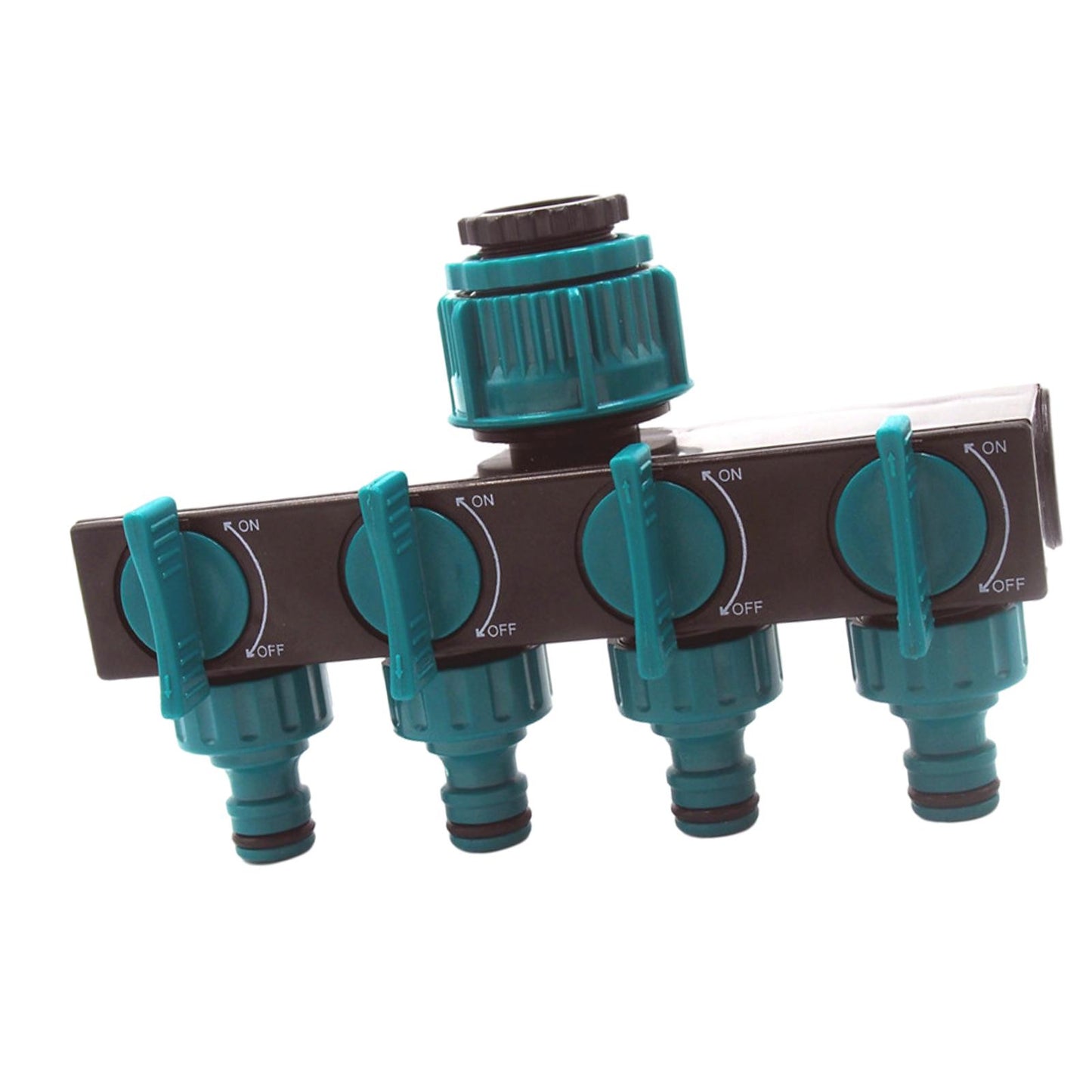 Garden Hose Splitter 4 Way Garden Tap Leakproof Home Gardening Outdoor Parts 4 Way