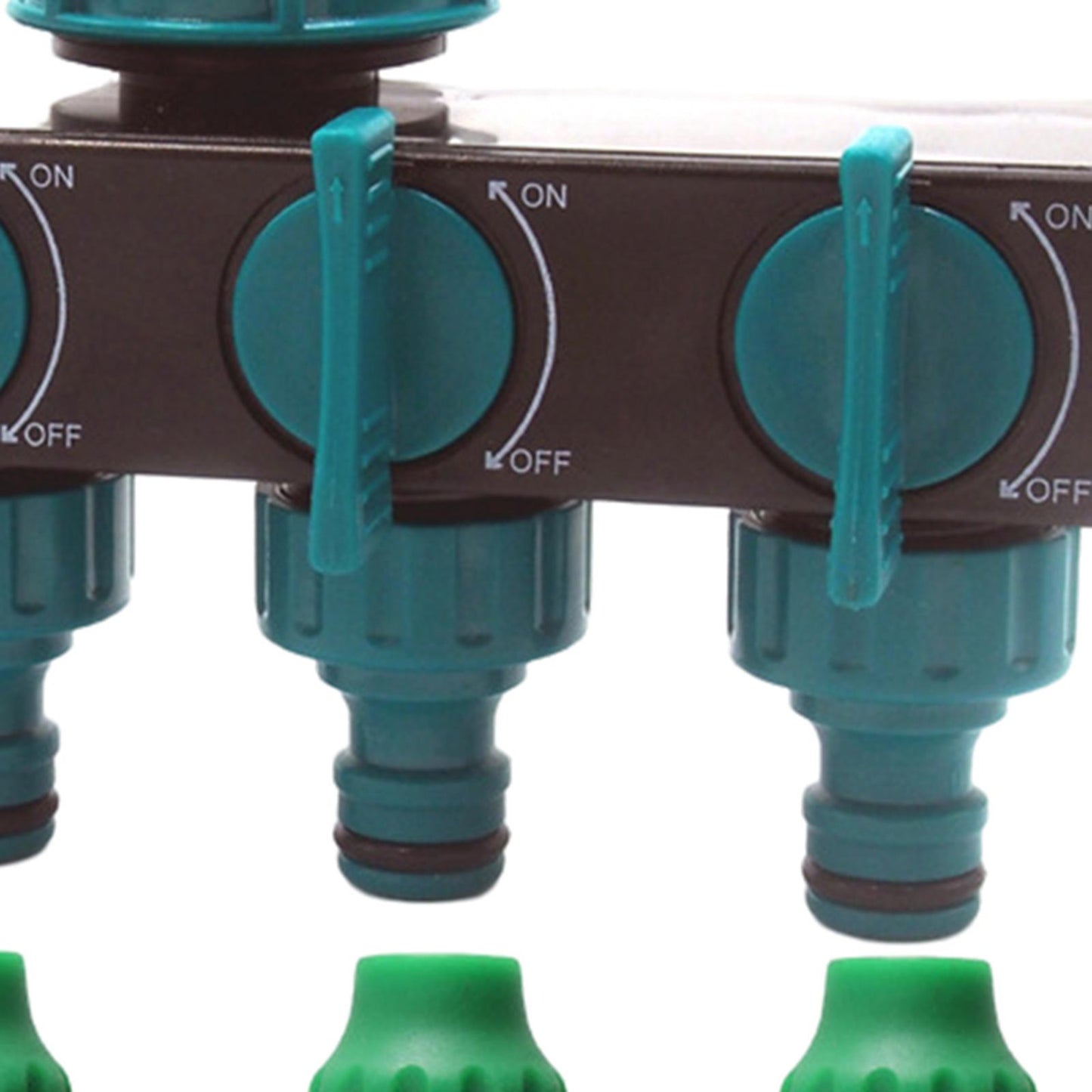 Garden Hose Splitter 4 Way Garden Tap Leakproof Home Gardening Outdoor Parts 3inch