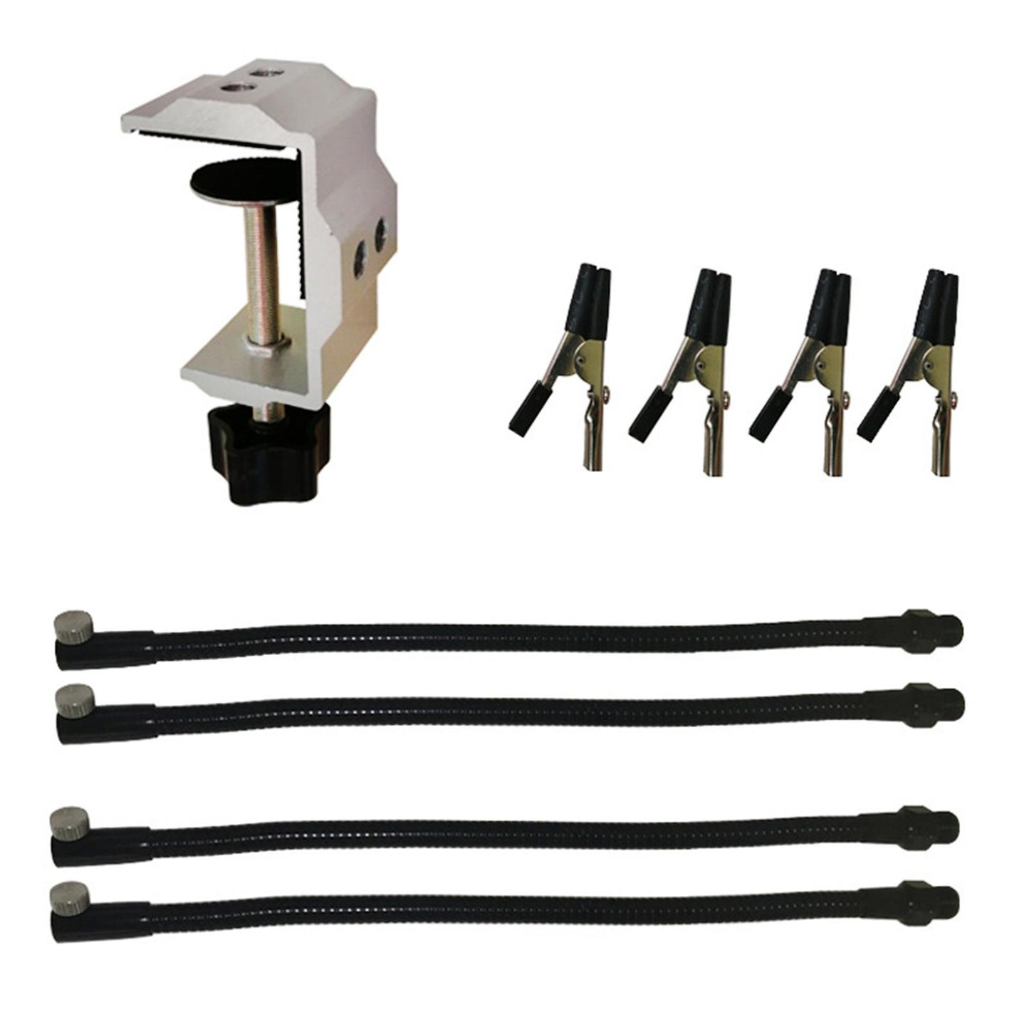 Soldering Station Holder PCB Fixture Welding Repair Soldering Helping Silver