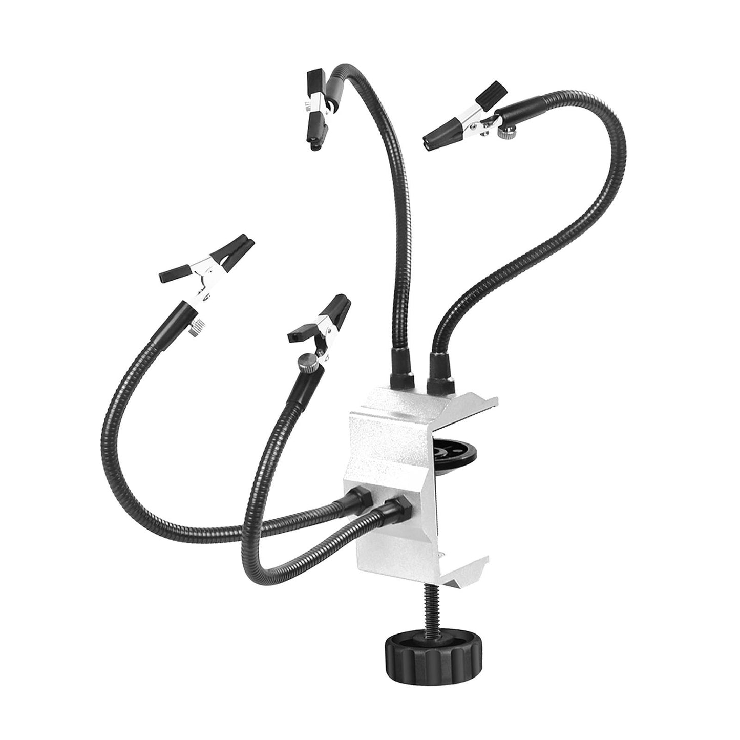 Soldering Station Holder PCB Fixture Welding Repair Soldering Helping Silver