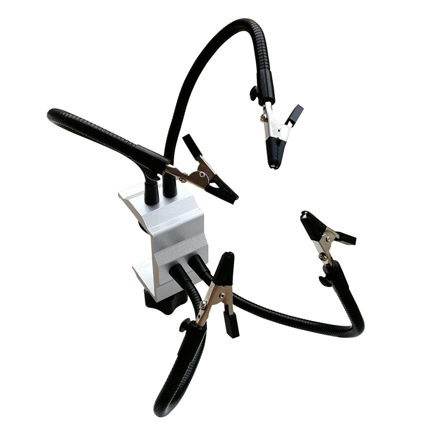 Soldering Station Holder PCB Fixture Welding Repair Soldering Helping Silver