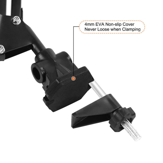 LED Lamp Soldering Iron Stand Lens Magnifier Helping Hand Clamp Magnifying Round Base