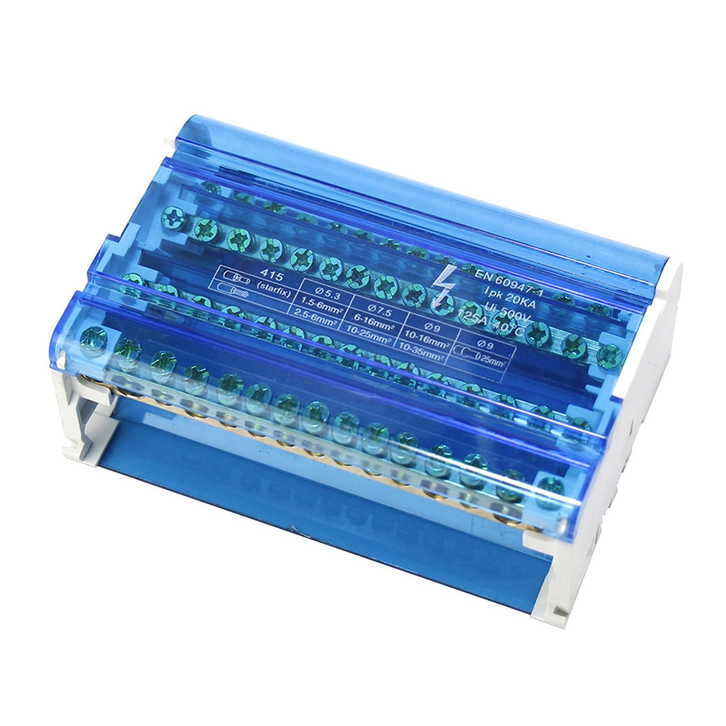 Terminal Block Household Current Parallel Terminal Block Fifteen holes