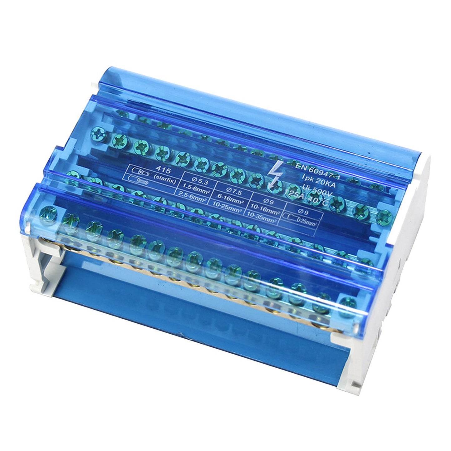Terminal Block Household Current Parallel Terminal Block Fifteen holes