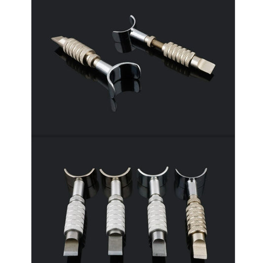 1pc Adjustable Swivel Knife DIY Handmade Rotating Leather Crafting Tungsten Steel