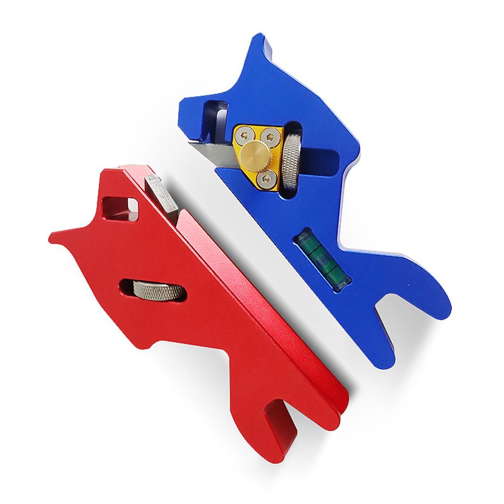 Chamfer Plane 45 Degree Block Planer Trimming Woodcraft for Woodworkers Blue Package C