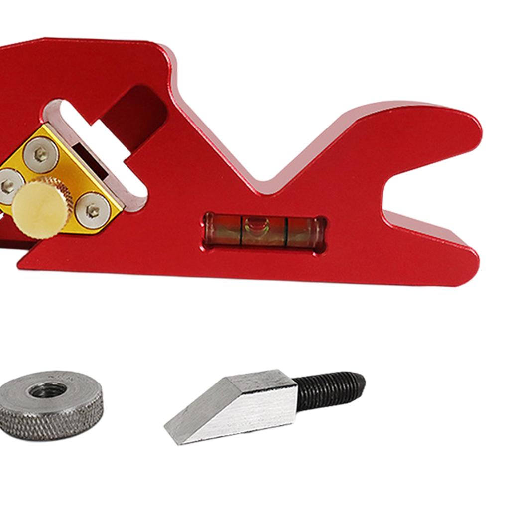 Chamfer Plane 45 Degree Block Planer Trimming Woodcraft for Woodworkers Red Package A