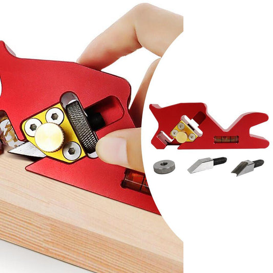 Chamfer Plane 45 Degree Block Planer Trimming Woodcraft for Woodworkers Red Package C