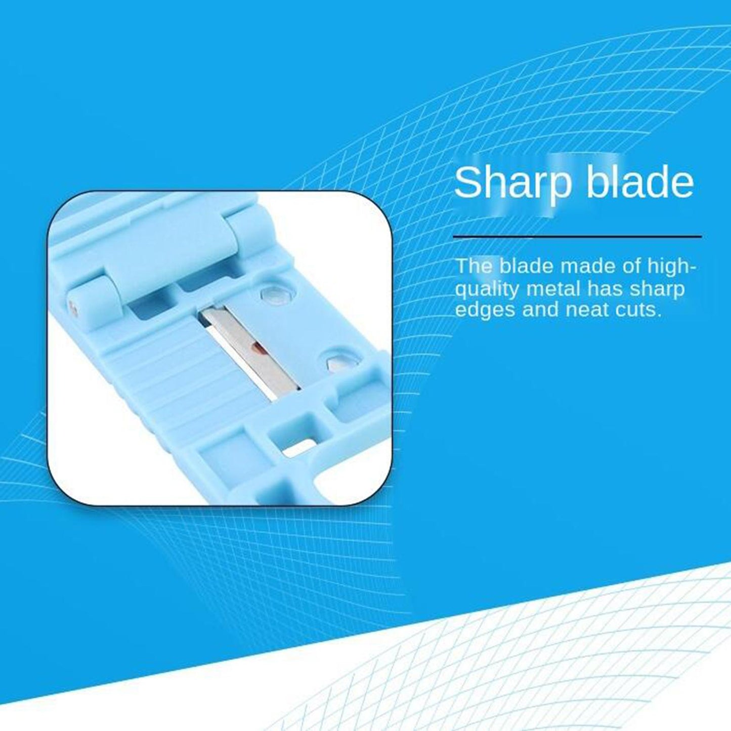 1.9-3mm Longitudinal Fiber Optic MSAT-5 Stripper Slitter Tool Industrial Blue