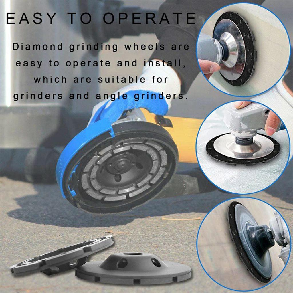 Diamond Grinding Wheel Double Row Concrete Resin 18 Seg Angle Grinder 125mm