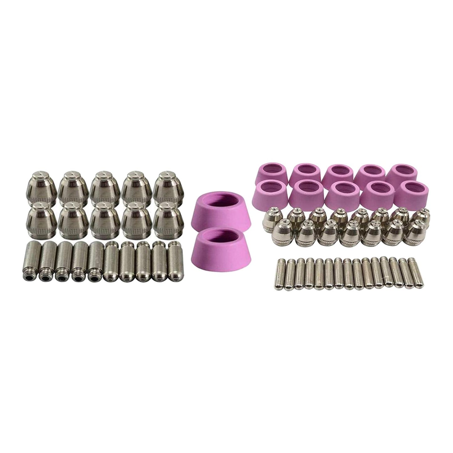 AG-60 Plasma Cutter Nozzles Fitting Parts Tips Soldering Equipment Cutters 22 pcs