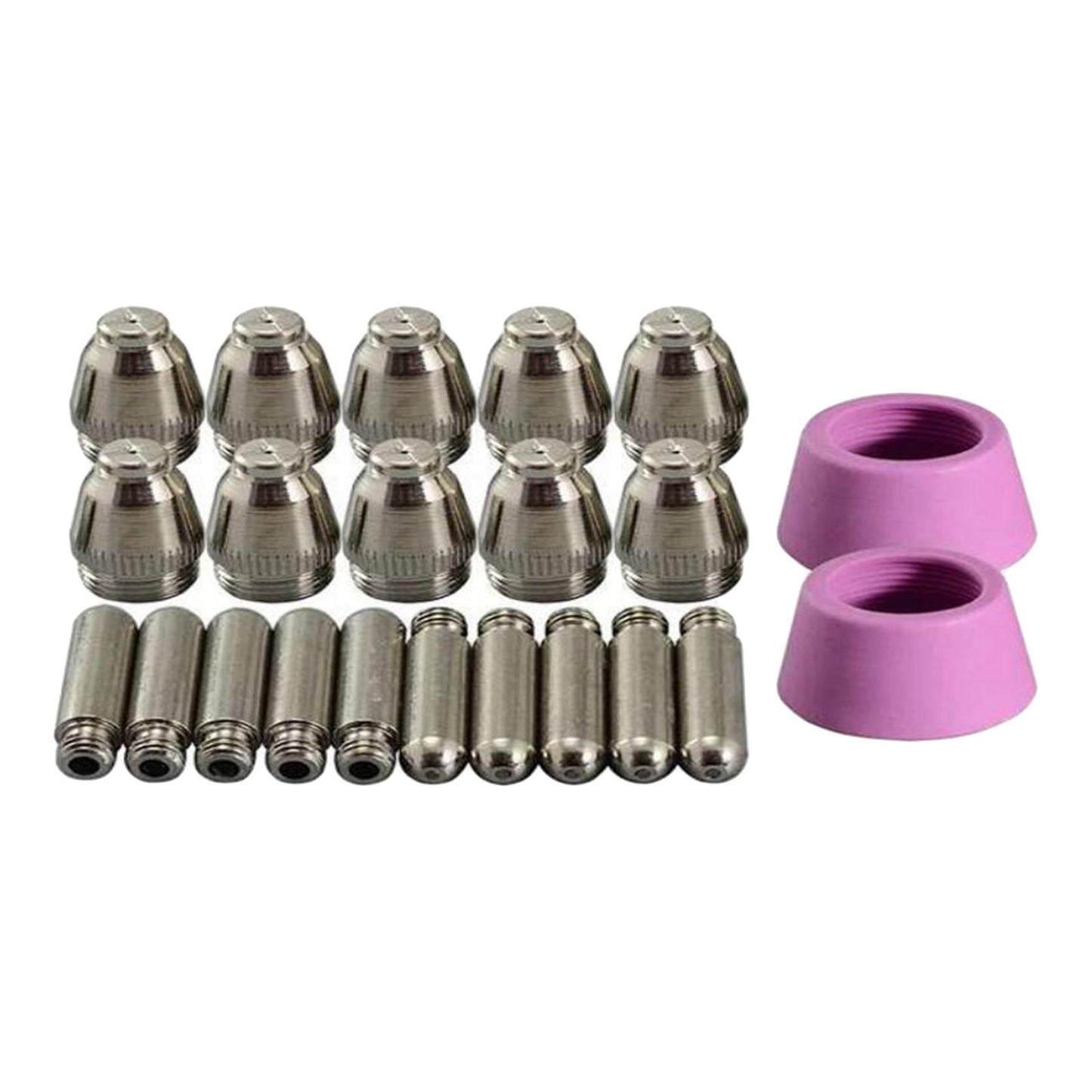 AG-60 Plasma Cutter Nozzles Fitting Parts Tips Soldering Equipment Cutters 22 pcs