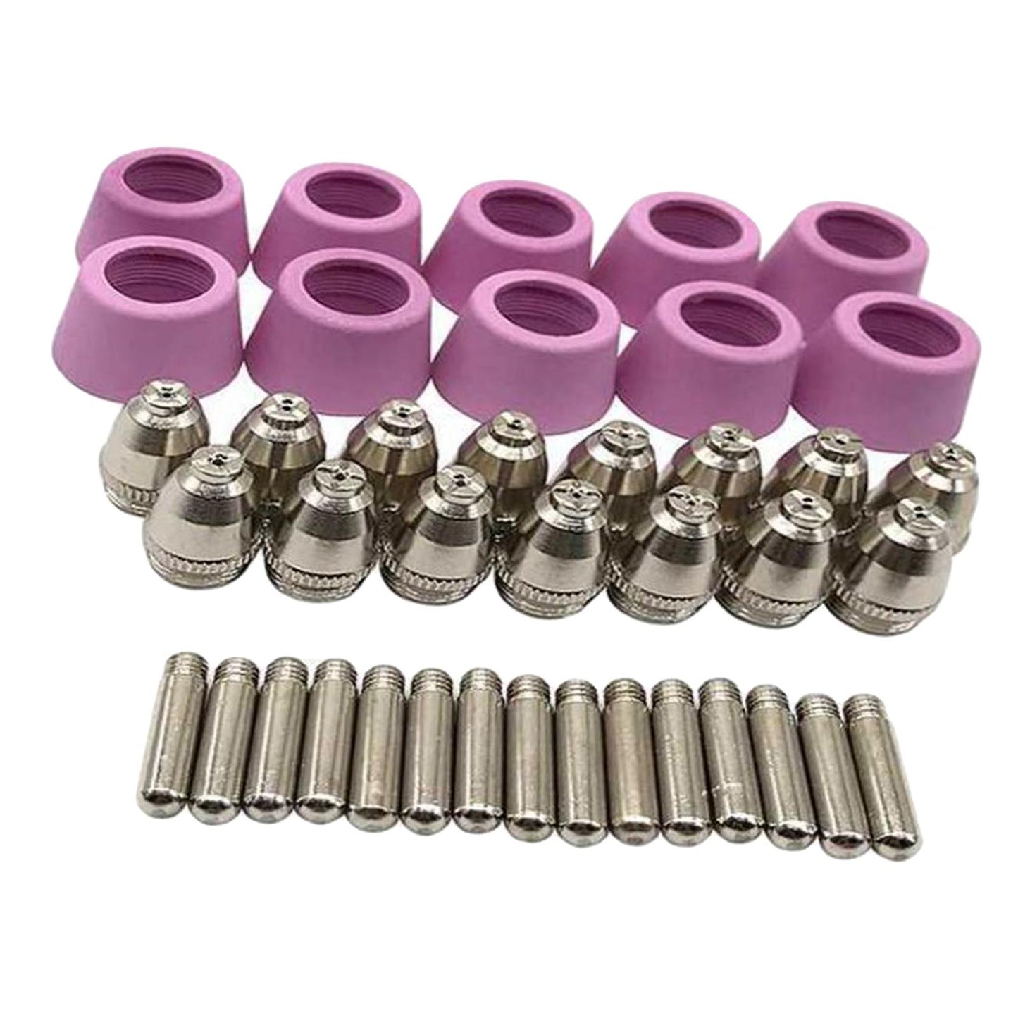 AG-60 Plasma Cutter Nozzles Fitting Parts Tips Soldering Equipment Cutters 40 pcs