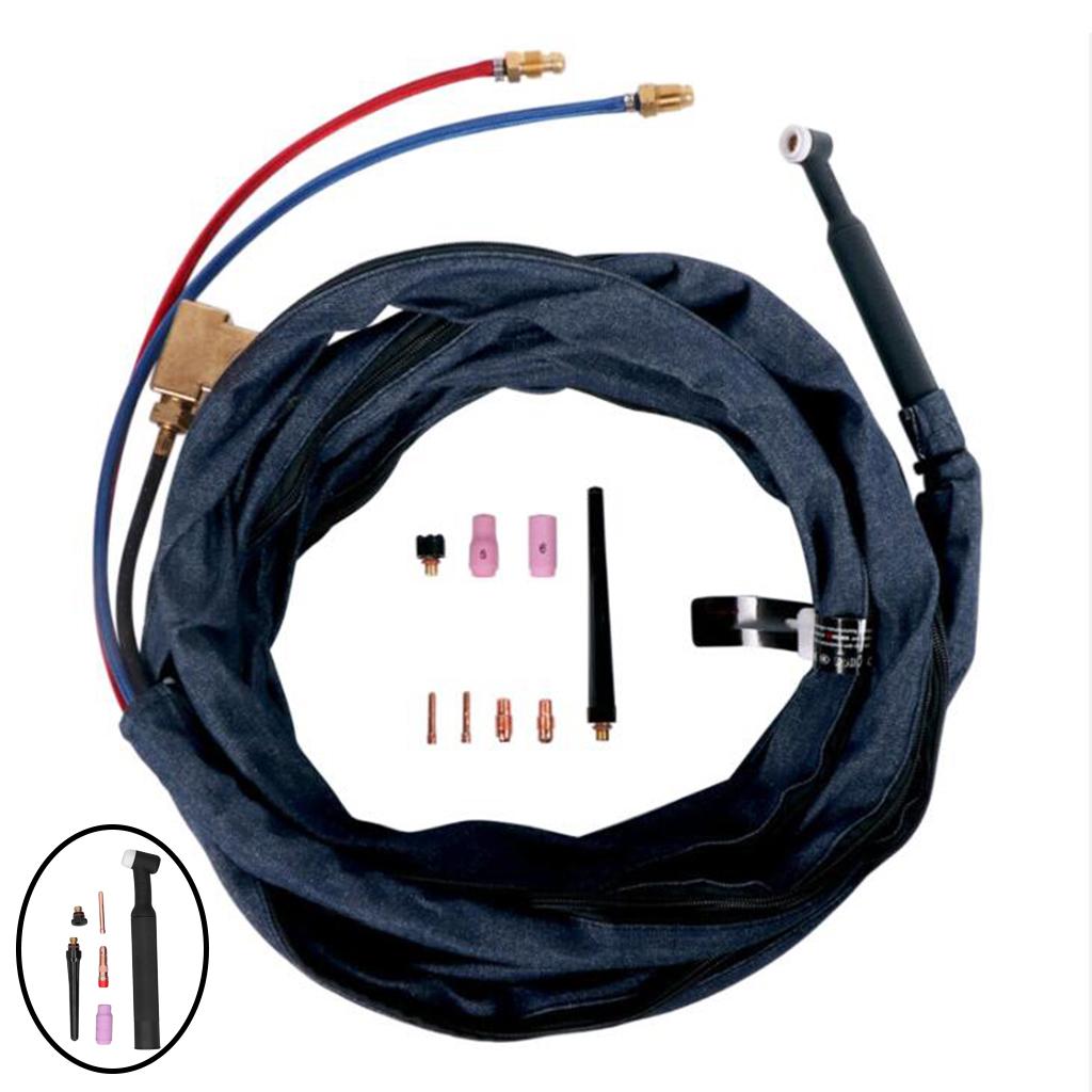 WP-18F Small Argon Arc TIG Welding Torch Head Body Kit Accessories