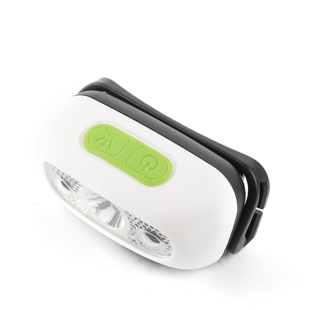 LED Motion Sensor Headlamp Headlight USB Rechargeable Head Flashlight Torch