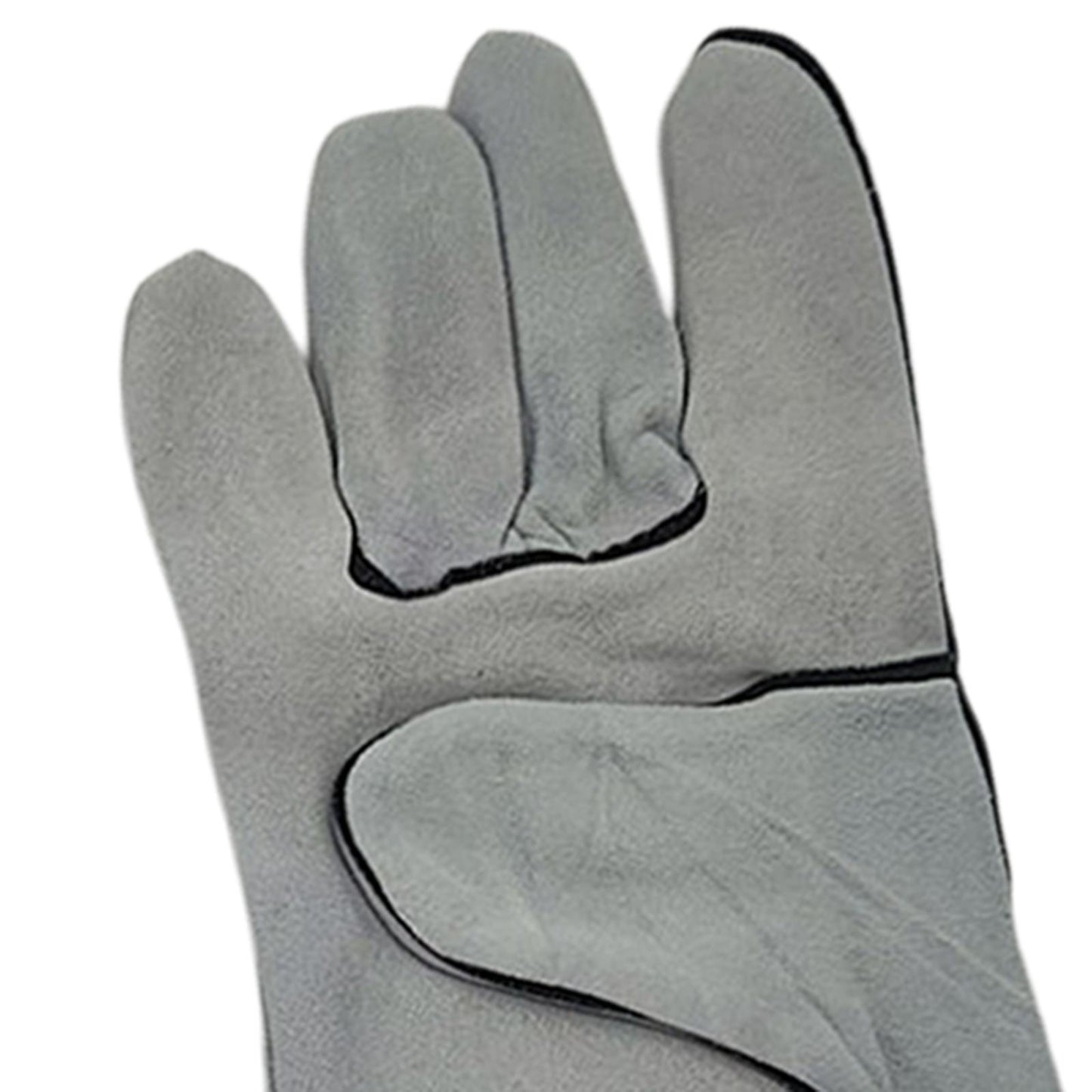 Cowhide Electric Welding Gloves Welder Protection Protective Gloves for Oven 35.5x14.5cm
