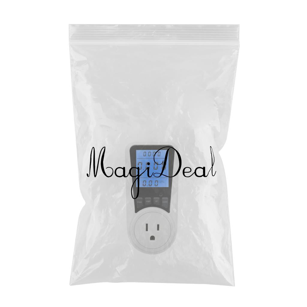 Electricity Monitor Power Meter Plug-in Socket Power Meter Power Monitors US Standard