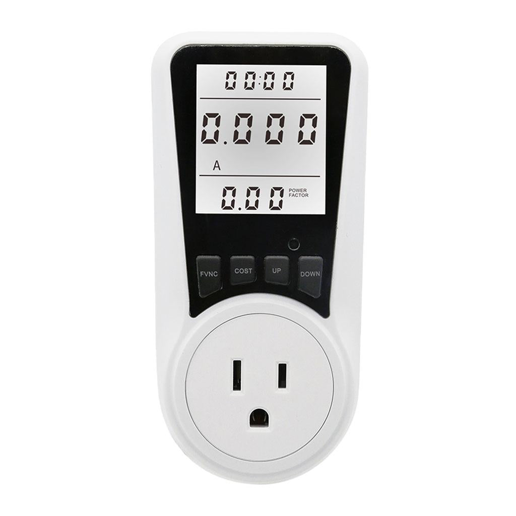 Electricity Monitor Power Meter Plug-in Socket Power Meter Power Monitors US Standard