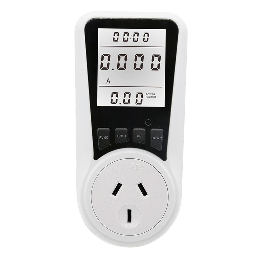 Electricity Monitor Power Meter Plug-in Socket Power Meter Power Monitors AU Standard