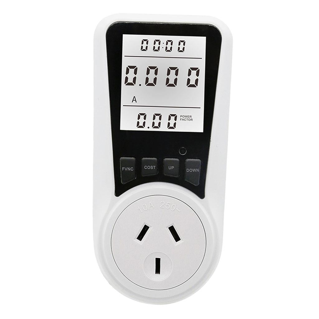 Electricity Monitor Power Meter Plug-in Socket Power Meter Power Monitors AU Standard